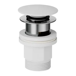 Robinet Lavabo Et Vasque|GoodHome Mitigeur de lavabo blanc Cavally XL