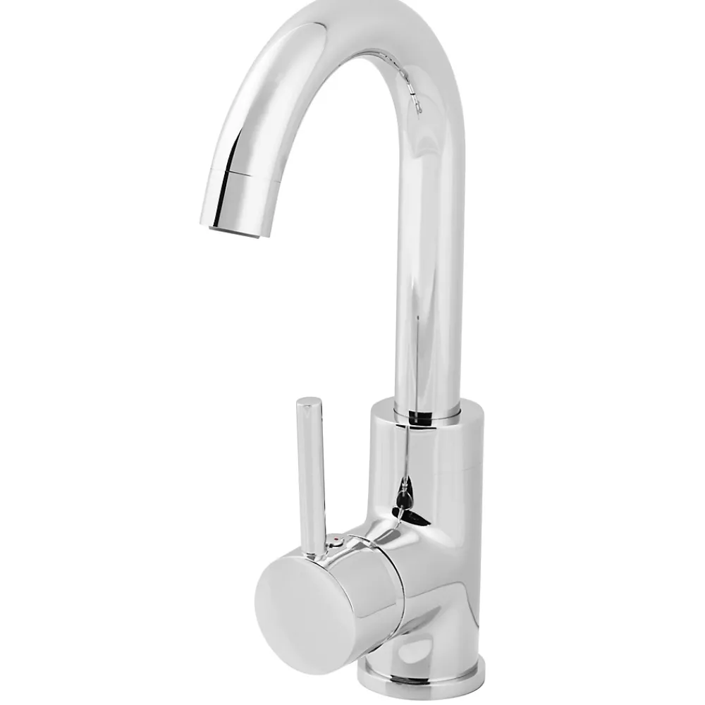 Robinet Lavabo Et Vasque|GoodHome Mitigeur de lavabo chromé Coggia