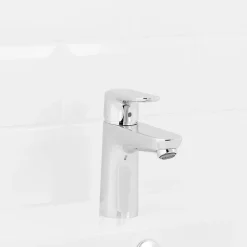 Robinet Lavabo Et Vasque|Hansgrohe Mitigeur de lavabo chromé Ecos L