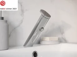 GoodHome Mitigeur de lavabo chromé Nyasa