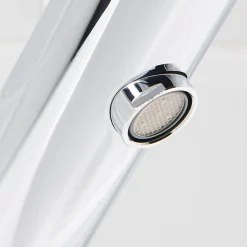 GoodHome Mitigeur de lavabo chromé Nyasa