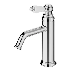 GoodHome Mitigeur de lavabo chromé Etel