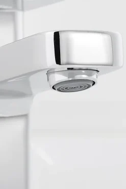 GoodHome Mitigeur de lavabo chromé Pazar