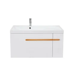 GoodHome Mitigeur de lavabo chromé Pazar