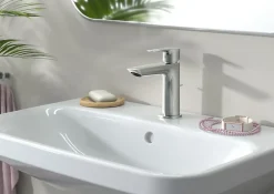 Robinet Lavabo Et Vasque|Hansgrohe Mitigeur de lavabo chromé MySport L Fine