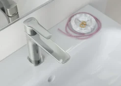 Robinet Lavabo Et Vasque|Hansgrohe Mitigeur de lavabo chromé MySport L Fine