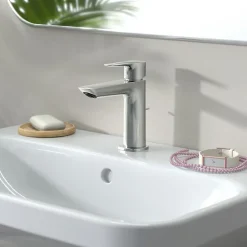 Robinet Lavabo Et Vasque|Hansgrohe Mitigeur de lavabo chromé MySport L Fine