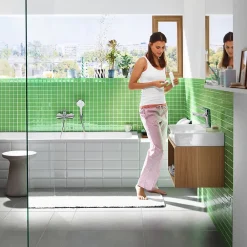 Robinet Lavabo Et Vasque|Hansgrohe Mitigeur de lavabo chromé Novus 100