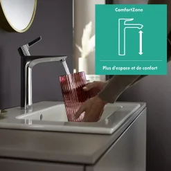 Hansgrohe Mitigeur de lavabo chromé Waterforms XL