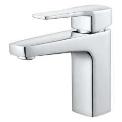 Robinet Lavabo Et Vasque|GoodHome Mitigeur de lavabo chromé taille M avec bonde clic-clac, Teesta