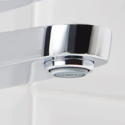 GoodHome Mitigeur de lavabo chromé Cavally XL