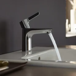 Hansgrohe Mitigeur de lavabo chromé Waterforms L CoolStart