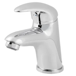 Robinet Lavabo Et Vasque|GoodHome Mitigeur de lavabo chromé Blyth