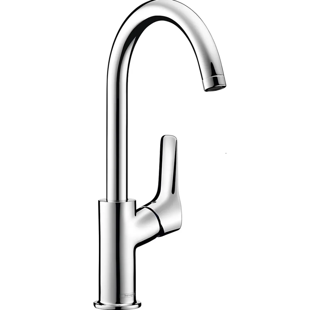 Robinet Lavabo Et Vasque|Hansgrohe Mitigeur de lavabo chromé MySport Swivel