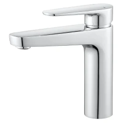 GoodHome Mitigeur de lavabo chromé Cavally L