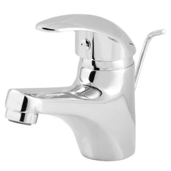 GoodHome Mitigeur de lavabo chromé Eidar