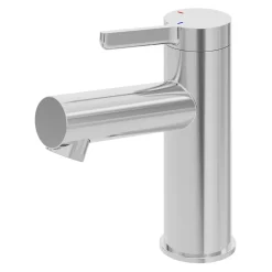 Robinet Lavabo Et Vasque|GoodHome Mitigeur de lavabo chrome taille M, Maza
