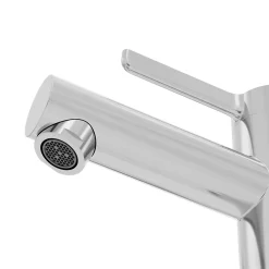 Robinet Lavabo Et Vasque|GoodHome Mitigeur de lavabo chrome taille M, Maza