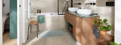 Essebagno Mitigeur de lavabo encastré, noir, Lollipop
