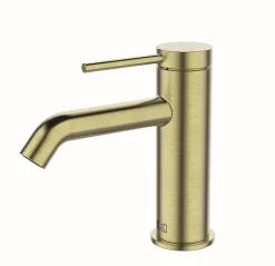 Essebagno Mitigeur de lavabo en laiton or brossé