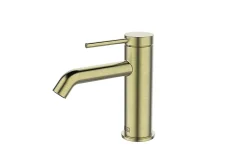 Essebagno Mitigeur de lavabo en laiton or brossé