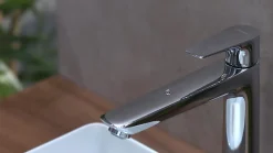 Robinet Lavabo Et Vasque|Hansgrohe Mitigeur de lavabo Talis E 240 EcoSmart avec tirette et vidage Chromé