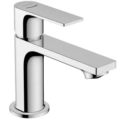 Hansgrohe Mitigeur de lavabo Rebris E 80 pour lave-mains sans tirette ni vidage chromé