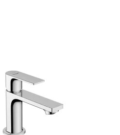 Hansgrohe Mitigeur de lavabo Rebris E 80 pour lave-mains sans tirette ni vidage chromé