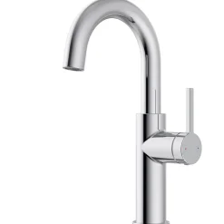 Robinet Lavabo Et Vasque|Essebagno Mitigeur de lavabo haut chrome Reflet