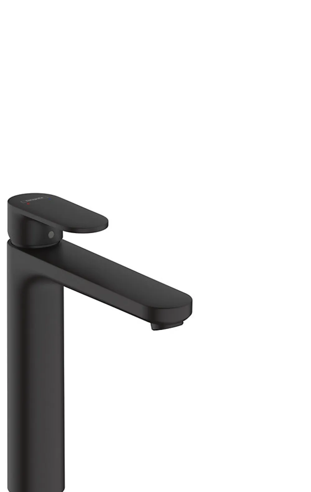 Hansgrohe Mitigeur de lavabo haut noir mat Vernis Blend 190
