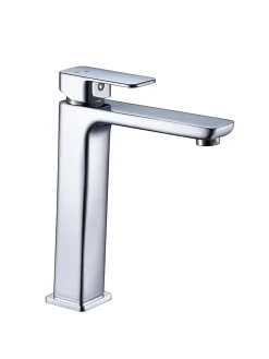 Robinet Lavabo Et Vasque|Edouard Rousseau Mitigeur de lavabo haut XL chrome Deok