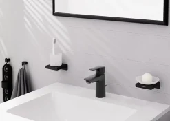 Hansgrohe Mitigeur de lavabo L noir mat MySport
