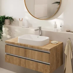 Robinet Lavabo Et Vasque|Hansgrohe Mitigeur de lavabo lave-mains chrome Vernis Blend 190
