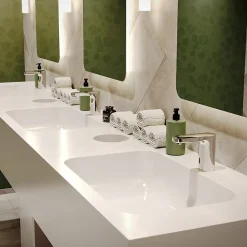 Robinet Lavabo Et Vasque|Hansgrohe Mitigeur de lavabo électronique en eau froide sur batterie, chrome, Vernis Blend