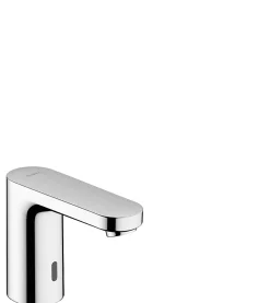 Robinet Lavabo Et Vasque|Hansgrohe Mitigeur de lavabo électronique avec pré-réglage de la température sur batterie, chrome, Vernis Blend