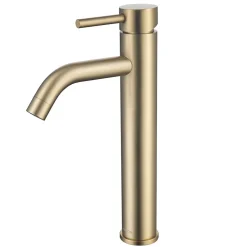 Lomazoo Mitigeur de lavabo doré Midas