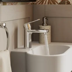 Robinet Lavabo Et Vasque|GoodHome Mitigeur de lavabo M, chrome, NF, Aisai