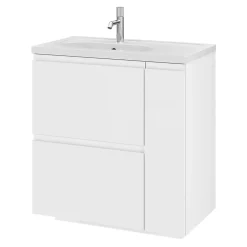 GoodHome Mitigeur de lavabo M, chrome, Levanna