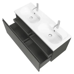 GoodHome Mitigeur de lavabo M, chrome, Levanna