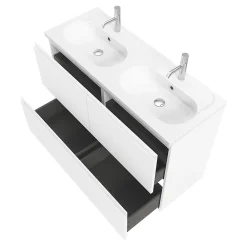 GoodHome Mitigeur de lavabo M, chrome, Levanna