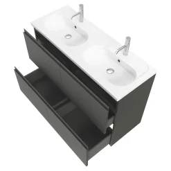 GoodHome Mitigeur de lavabo M, chrome, Levanna