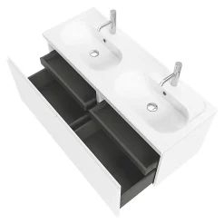 GoodHome Mitigeur de lavabo M, chrome, Levanna