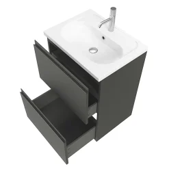 GoodHome Mitigeur de lavabo M, chrome, Levanna