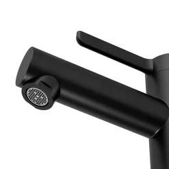Robinet Lavabo Et Vasque|GoodHome Mitigeur de lavabo M, noir mat, Maza