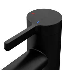 Robinet Lavabo Et Vasque|GoodHome Mitigeur de lavabo M, noir mat, Maza