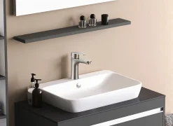 Edouard Rousseau Mitigeur de lavabo mécanique inox, Onabi