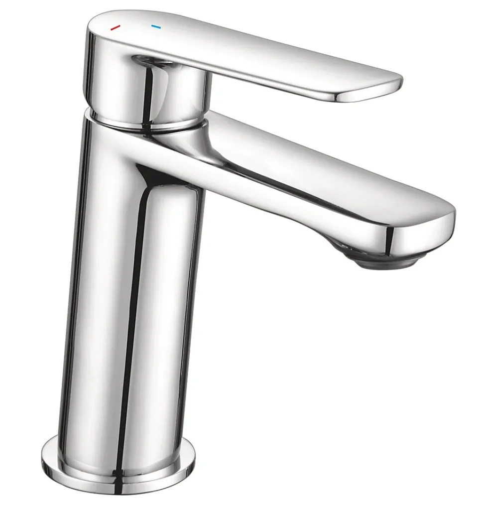 Robinet Lavabo Et Vasque|Edouard Rousseau Mitigeur de lavabo mécanique chrome, Ophir