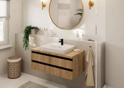 Hansgrohe Mitigeur de lavabo noir mat Vernis Blend 70