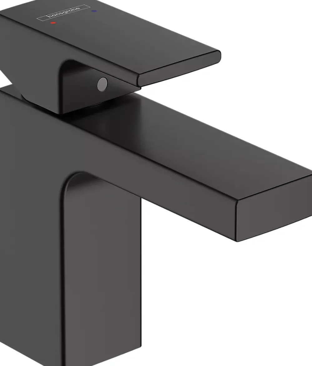 Robinet Lavabo Et Vasque|Hansgrohe Mitigeur de lavabo noir mat Vernis Shape 100