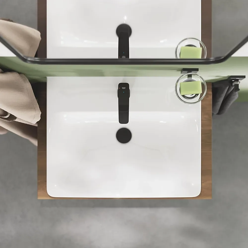 Grohe Mitigeur de lavabo noir taille M, Dice